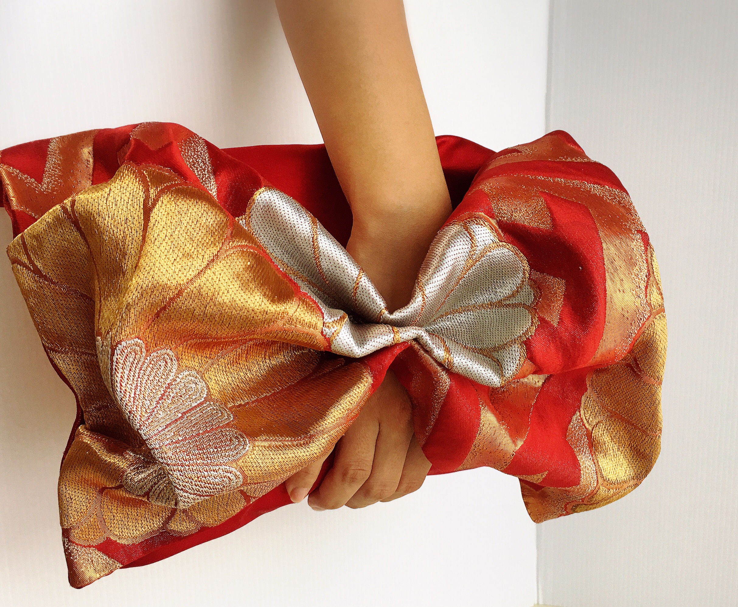 浴衣に❣️帯バッグ クラッチ ショルダー