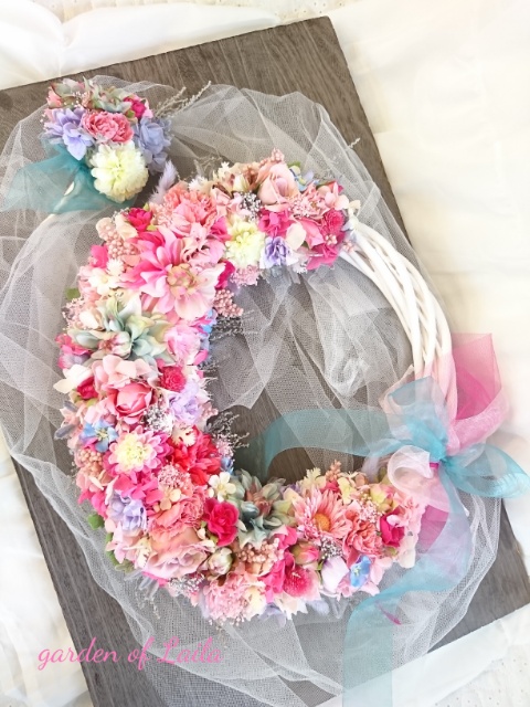 ◇受注対応◇ウェディングリースブーケ専門店リースブーケブートニアヘッドドレスリストレットブーケ花冠オーダー承ります♡