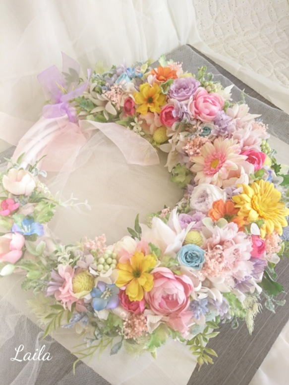 ◇見本24◇オーダーブーケ、花冠、ヘッドドレス