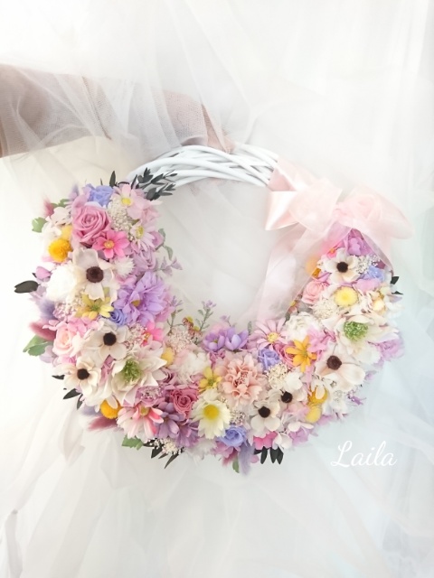 ♡受注対応♡ウェディングリースブーケ専門店リースブーケブートニアヘッドドレスリストレットブーケ花冠オーダー承ります 12,960円