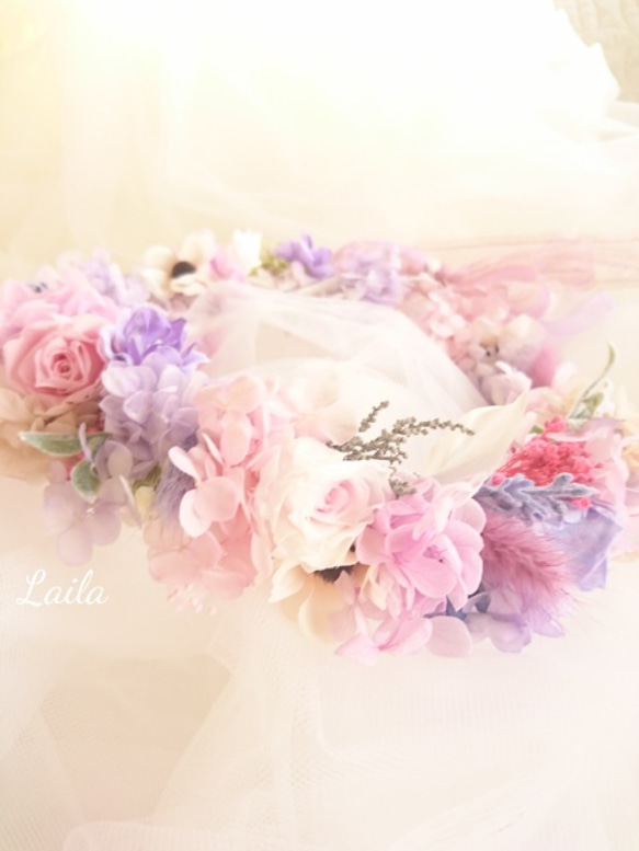 ブーケ オーダーメイド 髪飾り 造花 ブーケ オーダーメイド 髪飾り 花