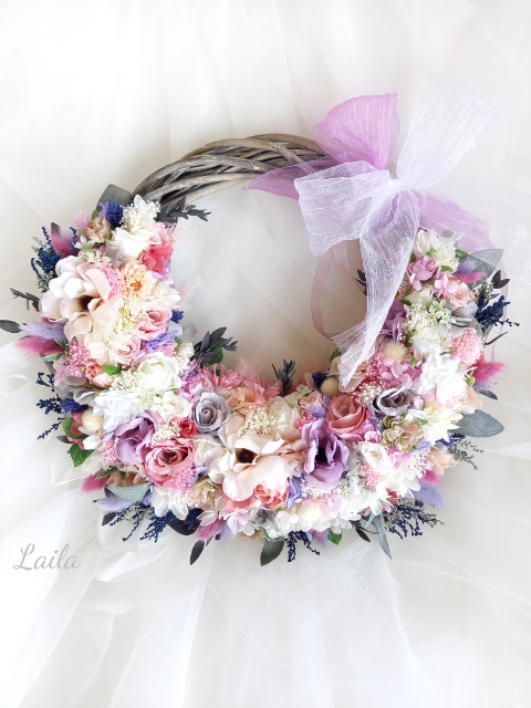 ♡受注対応♡世界でひとつのオーダーブーケウェディング専門店リースブーケブートニアブーケフープブーケ花冠オーダー承ります