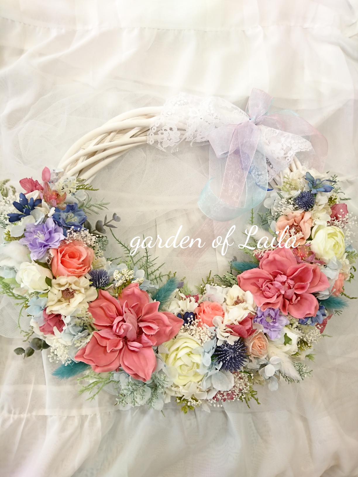 ◇受注対応◇ウェディングリースブーケブートニアヘッドドリストレットもオーダー承りますウェディングブーケ専門店