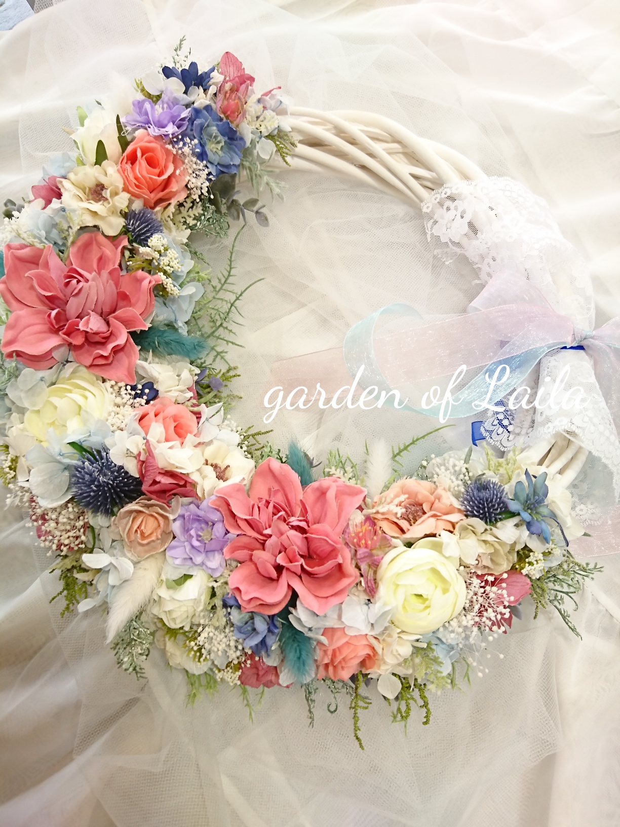 ◇受注対応◇ウェディングリースブーケブートニアヘッドドリストレットもオーダー承りますウェディングブーケ専門店