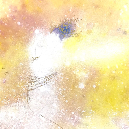 天照大御神と豊受大神」A4サイズポスターカード（複製） 絵画