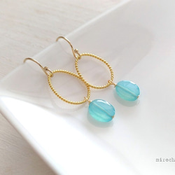 【マロニー様専用】*swing ring earrings* イヤリング 2枚目の画像