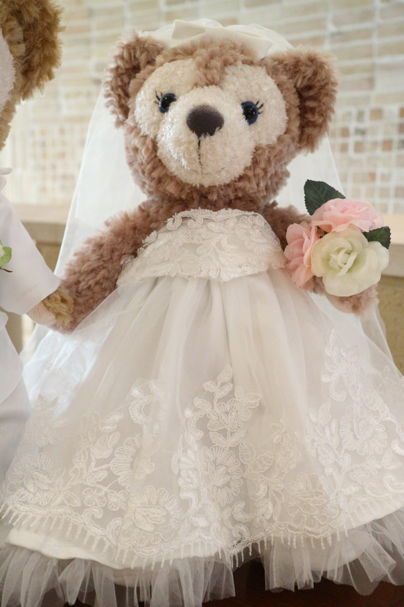 送料無料の通販 シェリーメイ ウェディングコスチューム(花嫁さんのドレス姿に 人形