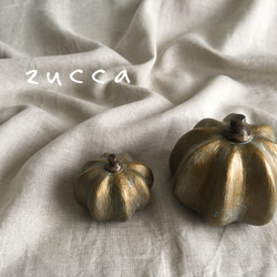 大人なハロウィン　オブジェ・・zucca  かぼちゃ・・《送料無料》 1枚目の画像