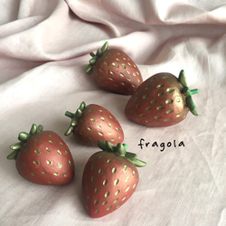 オブジェ・・fragola  苺・・《送料無料》 5枚目の画像