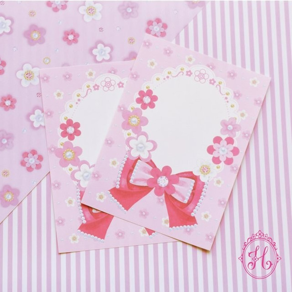 Pink Flower】メモ メモ帳 hydrangea 通販 10210013｜Creema(クリーマ