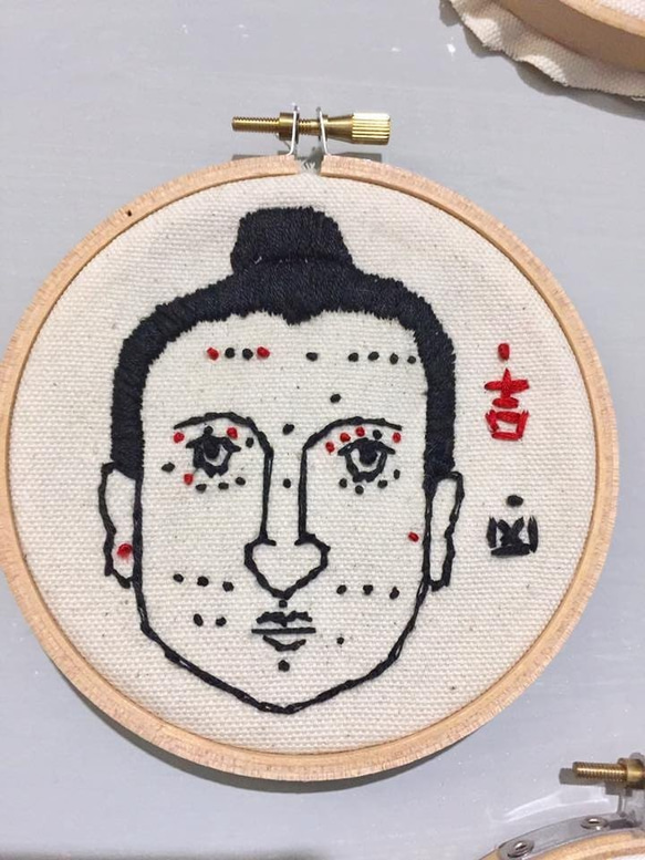 刺繍装飾品 - 位相図 1枚目の画像