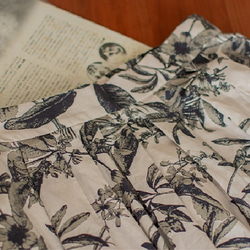 存在感惹き立つ　プリント柄ロングスカート  コットン 8枚目の画像