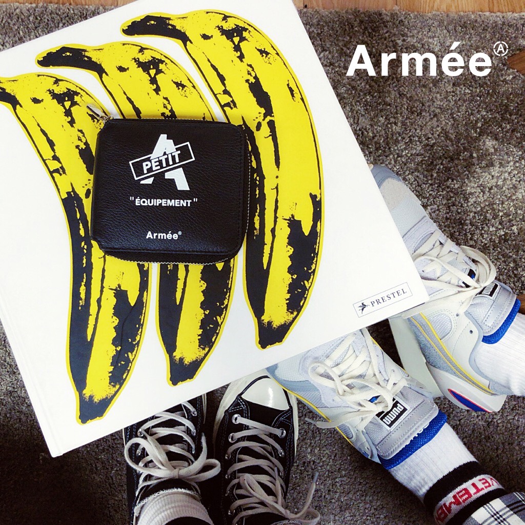 Armée ミニ財布 NOIR(ブラック)