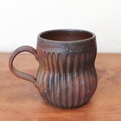 Bizen Ware咖啡杯（HO）C11-014 第1張的照片