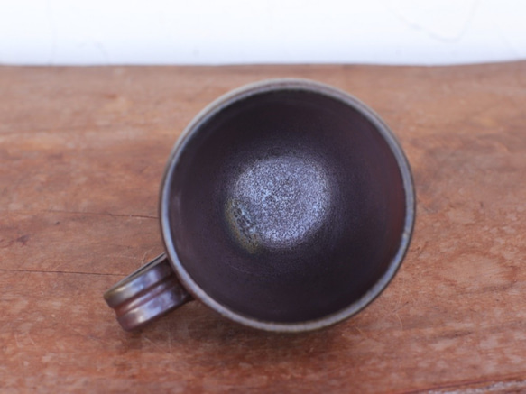 備前焼 コーヒーカップ(丸)　c4-066 5枚目の画像