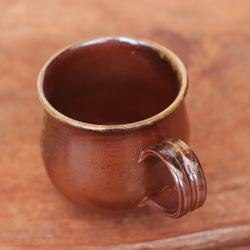 Bizen ware咖啡杯（中）c2-215 第3張的照片