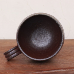 Bizen ware咖啡杯（圓形）C4-069 第5張的照片