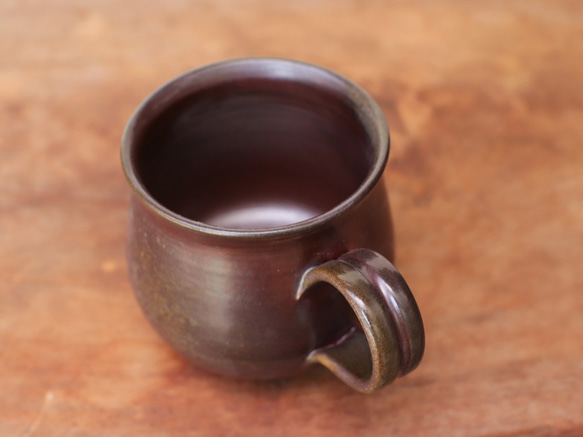 備前焼 コーヒーカップ(大)　c8-096 3枚目の画像