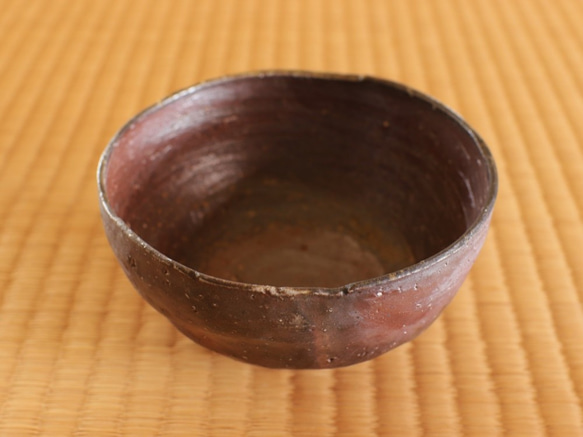 備前焼　茶碗 (桐箱付き)　ty-015 3枚目の画像