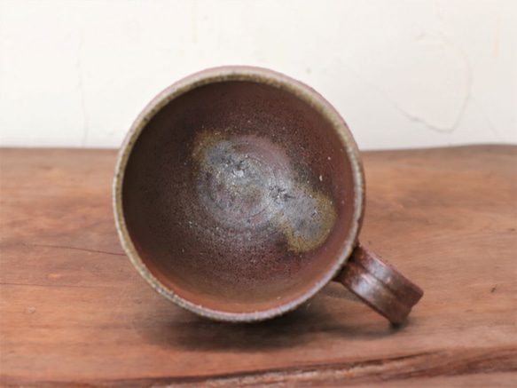 備前焼 コーヒーカップ(丸)　c4-075 5枚目の画像