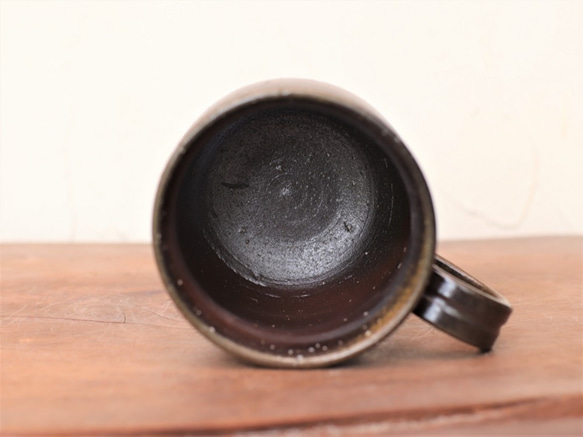 備前燒咖啡杯（大）c8-100 第5張的照片