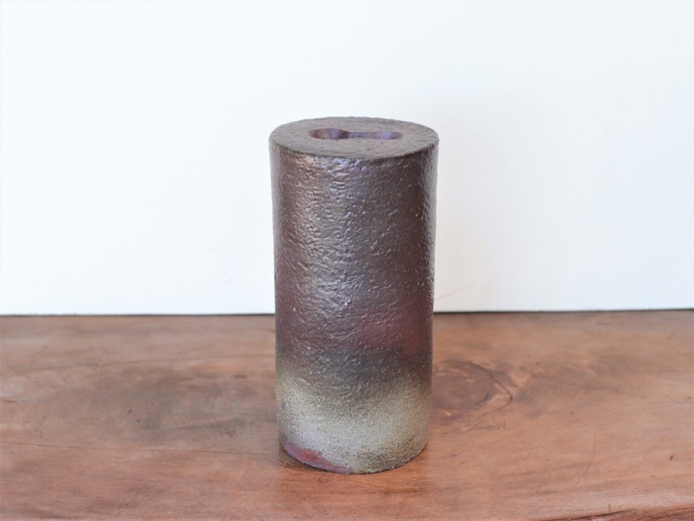 備前焼 花入れ　h3-105