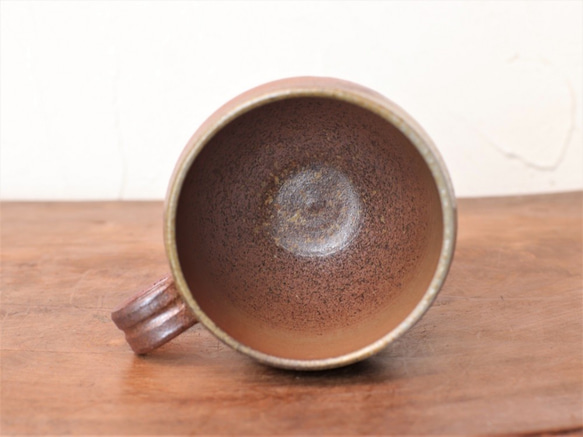 備前焼 コーヒーカップ(丸)　c4-086 5枚目の画像