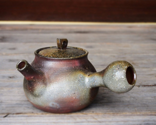 備前 急須 (桐箱付き) k1-033 ポット・急須 宗兵衛窯 古川宗之輔 通販