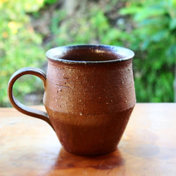 備前 コーヒーカップ(野草)　c9-004 2枚目の画像