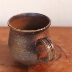 備前 コーヒーカップ(大)　c8-050 3枚目の画像