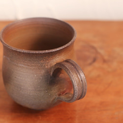 備前 コーヒーカップ(大)　c8-059 3枚目の画像