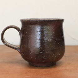 備前焼 コーヒーカップ(大)　c8-067 2枚目の画像