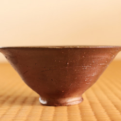 備前焼　茶碗 (桐箱付き)　ty-004 2枚目の画像