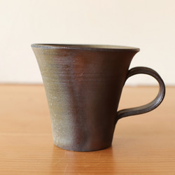 備前焼 コーヒーカップ(大)　c5-078 2枚目の画像