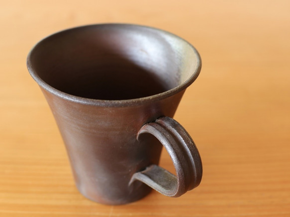備前焼 コーヒーカップ(大)　c5-078 3枚目の画像