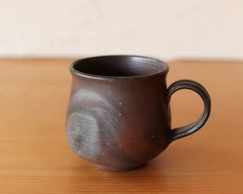 備前焼 コーヒーカップ(中) c2-176 マグカップ 宗兵衛窯 古川