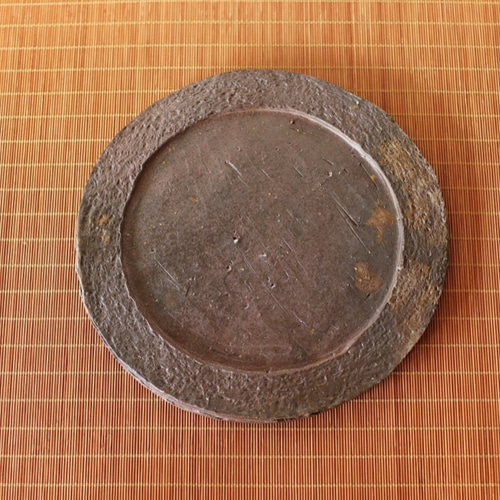 備前焼 皿(約20.5cm) sr4-058 中皿 宗兵衛窯 古川宗之輔 通販