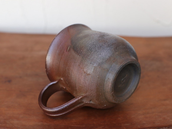備前焼 コーヒーカップ(大)　c8-068 4枚目の画像