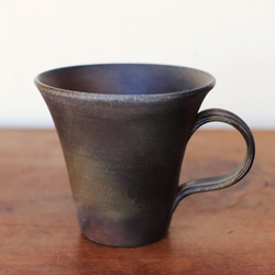 Bizen ware咖啡杯（大）c5-082 第1張的照片