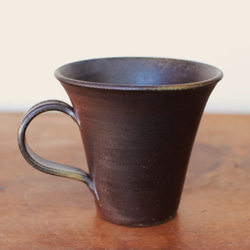 備前焼 コーヒーカップ(大)　c5-083 1枚目の画像