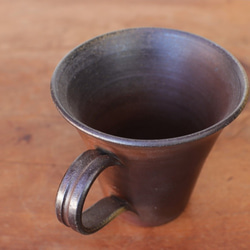 Bizen ware咖啡杯（大）c5-083 第3張的照片