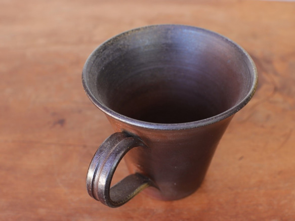 備前焼 コーヒーカップ(大)　c5-083 3枚目の画像