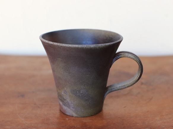 備前焼 コーヒーカップ(大)　c5-084 1枚目の画像