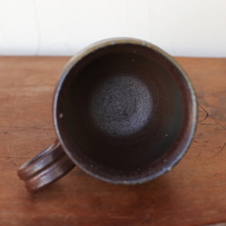 備前焼 コーヒーカップ(野草)　c9-015 5枚目の画像