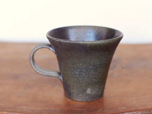 Bizen ware咖啡杯（中號）c1-072 第1張的照片