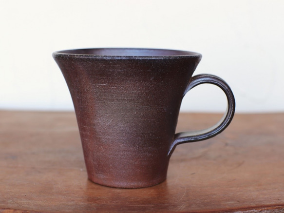 Bizen ware咖啡杯（中號）c1-072 第2張的照片