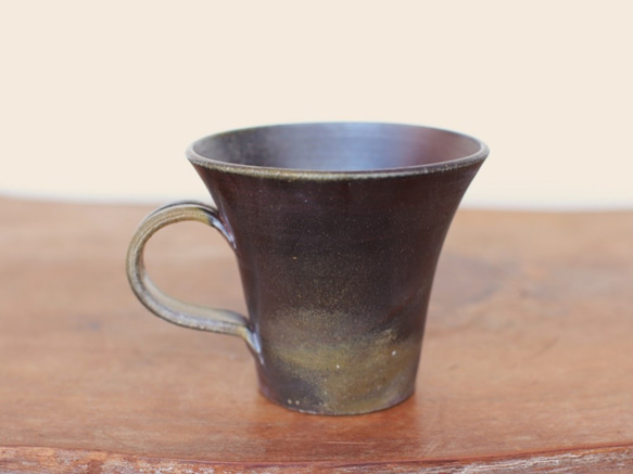 備前焼 コーヒーカップ(中)　c1-073 1枚目の画像