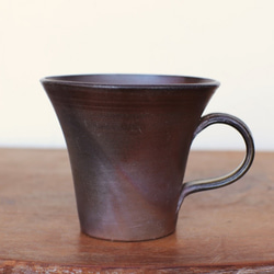 備前焼 コーヒーカップ(中)　c1-073 2枚目の画像