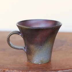 Bizen Ware咖啡杯（中號）C1-074 第1張的照片