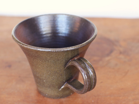 Bizen Ware咖啡杯（中號）C1-074 第3張的照片